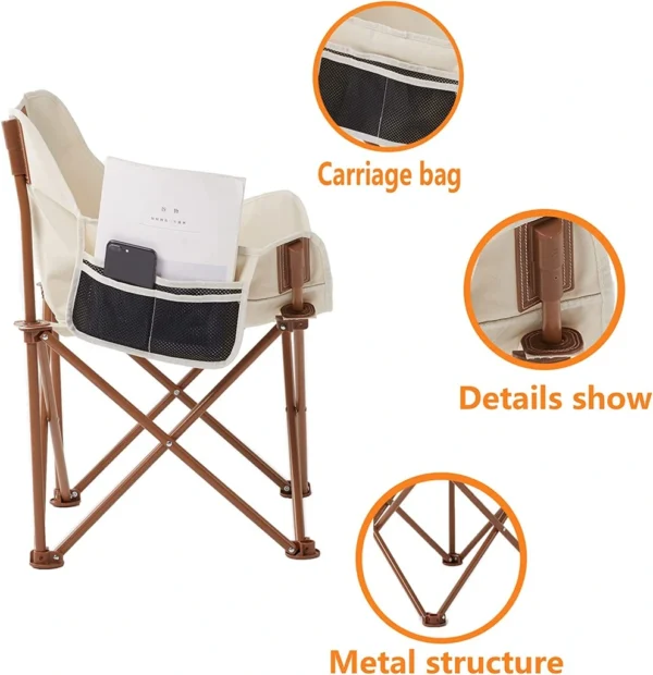 Folding Camping Moon Chair BS-026 - Image 2